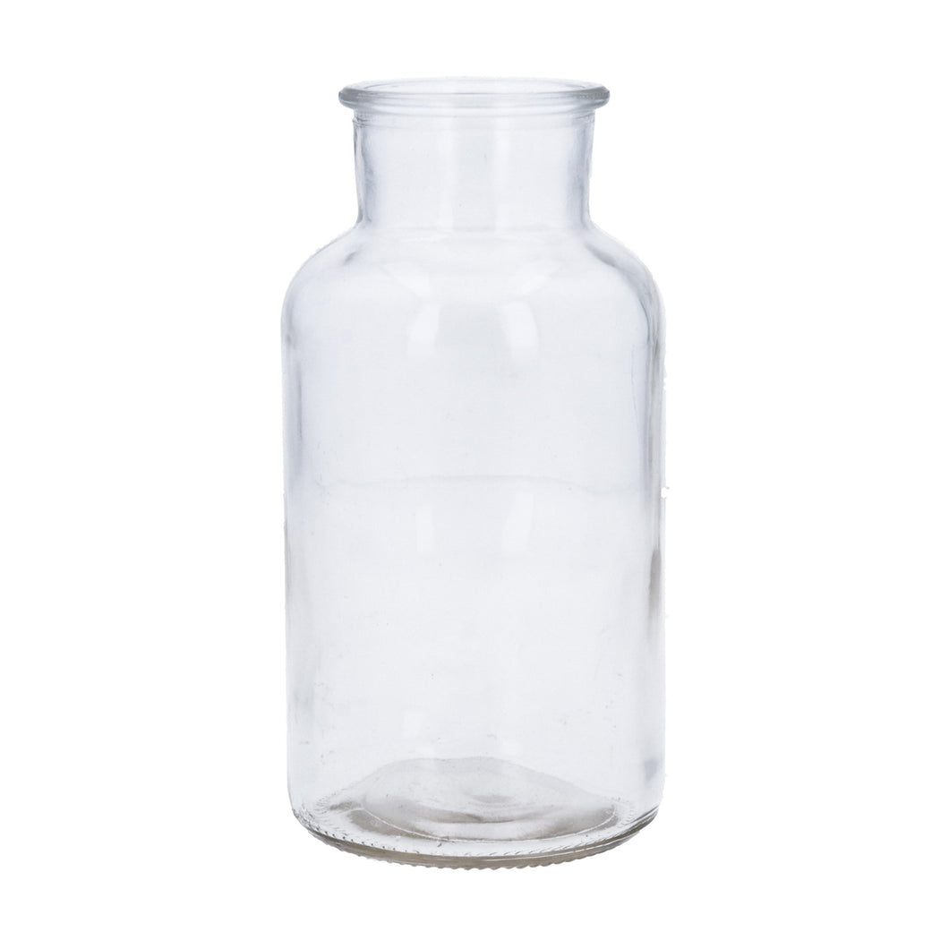 Glass Bottle Vase 16cm