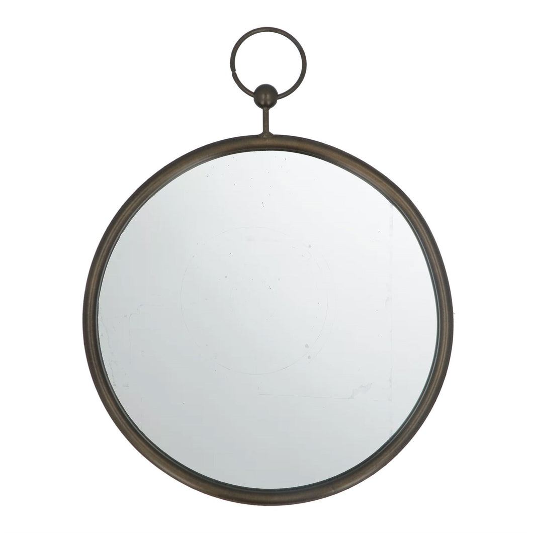 Wall Mirror - Round Bronze Small