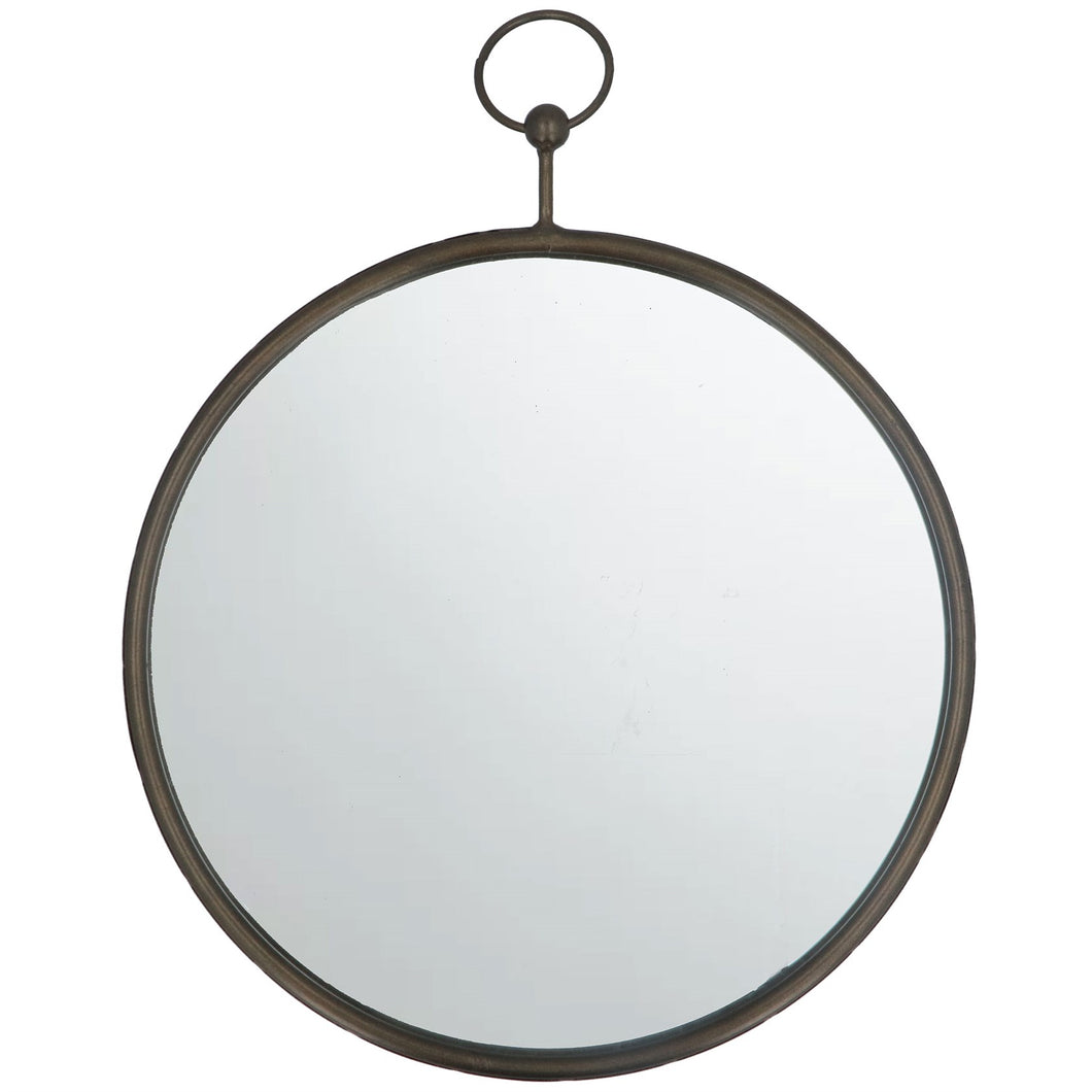 Wall Mirror - Round Bronze Large