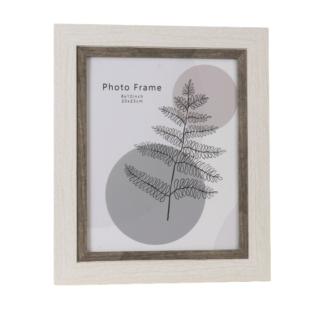 White Wood Photo Frame 8x10cm