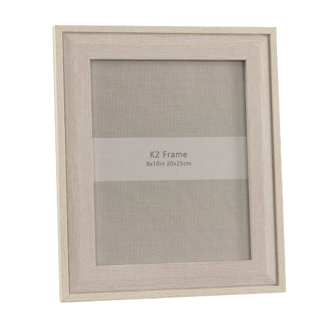 Beige Wood Photo Frame 8x10