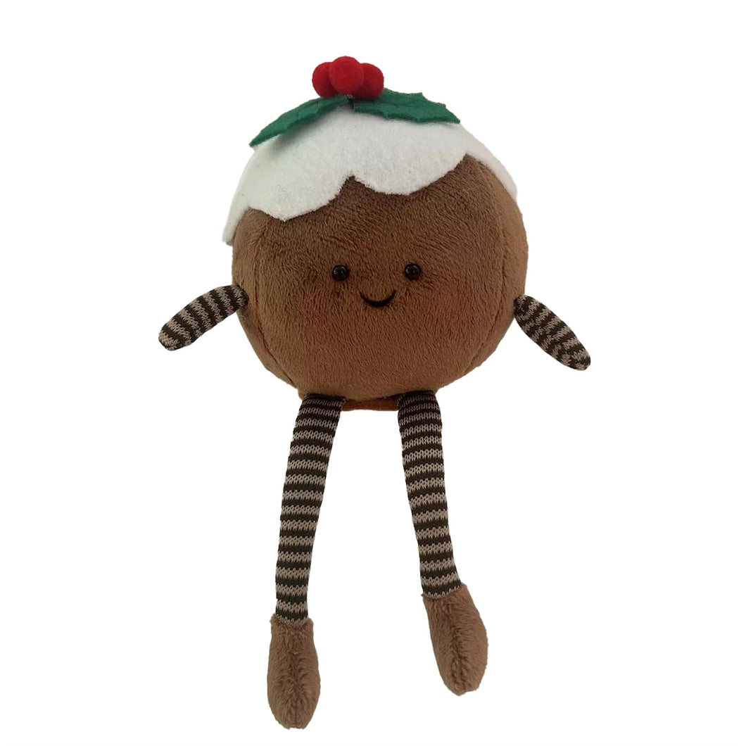 Christmas Pudding Man Shelf Sitter
