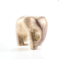 Brushed Silver Elephant Large