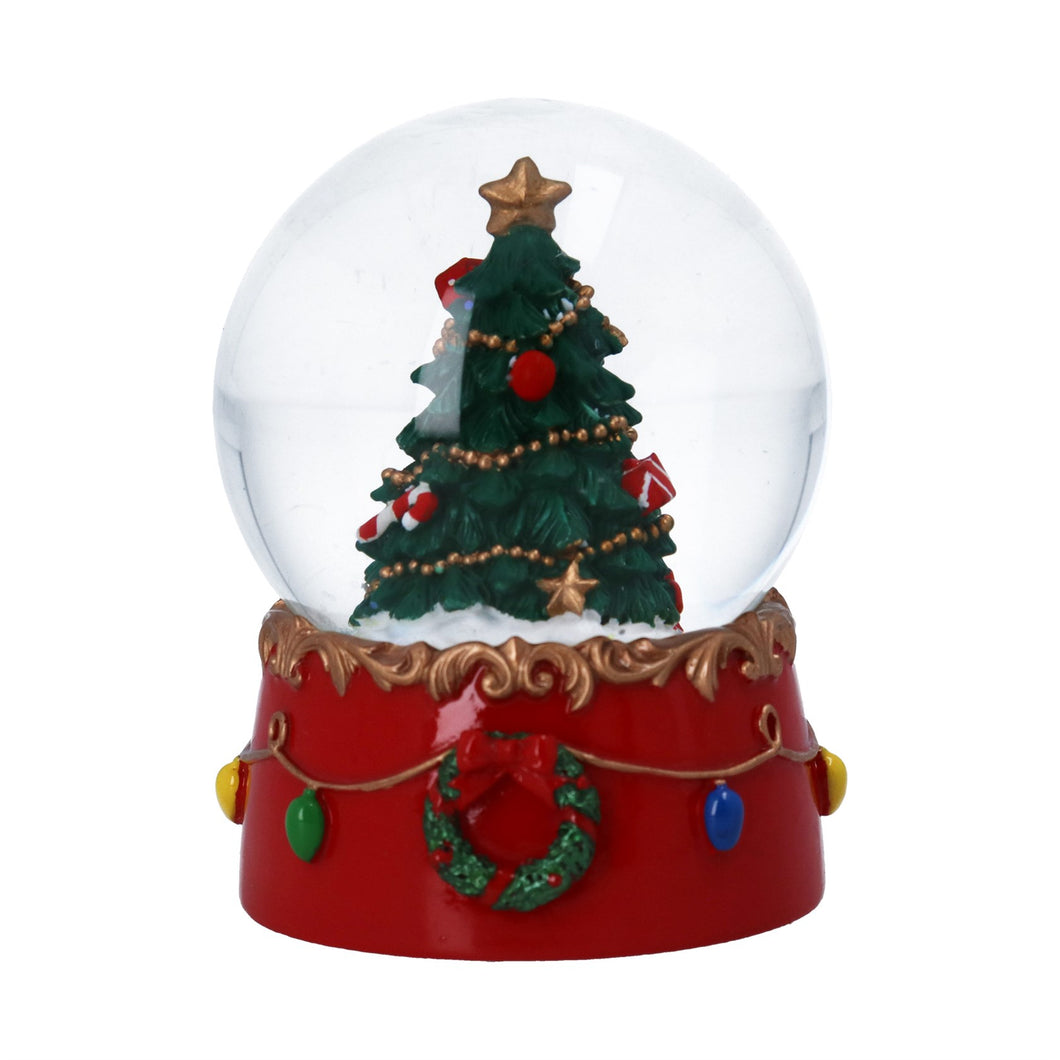 Christmas Tree Snowglobe Med