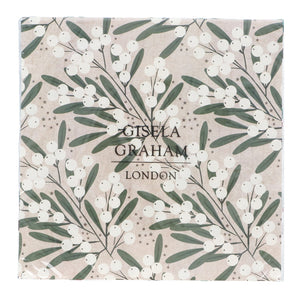 Mistletoe Ivory Paper Napkin x20