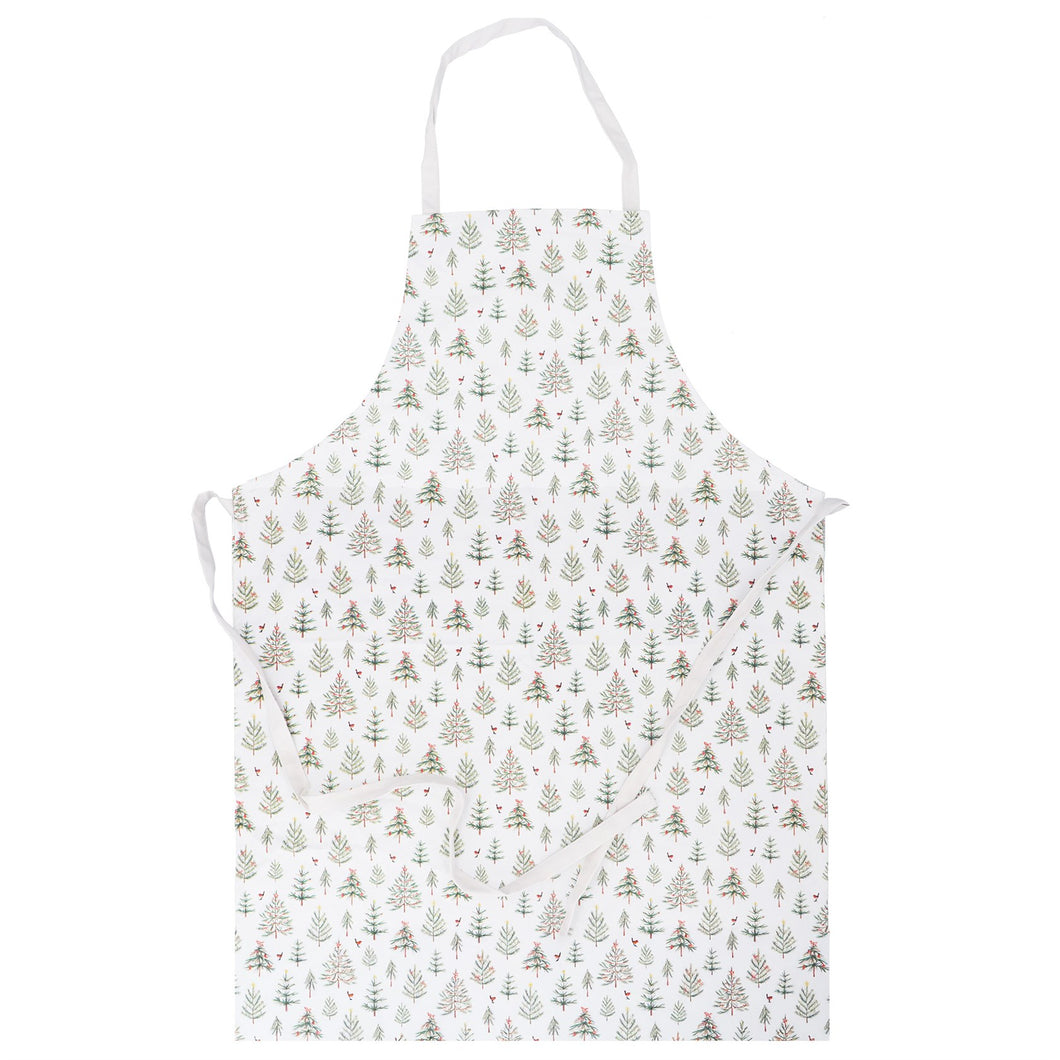 Scandi Tree Cotton Apron