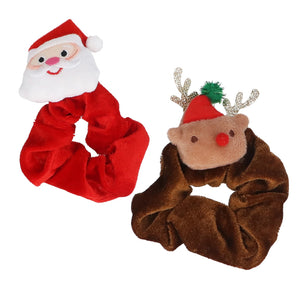 Santa/Reindeer Hair Scrunchie