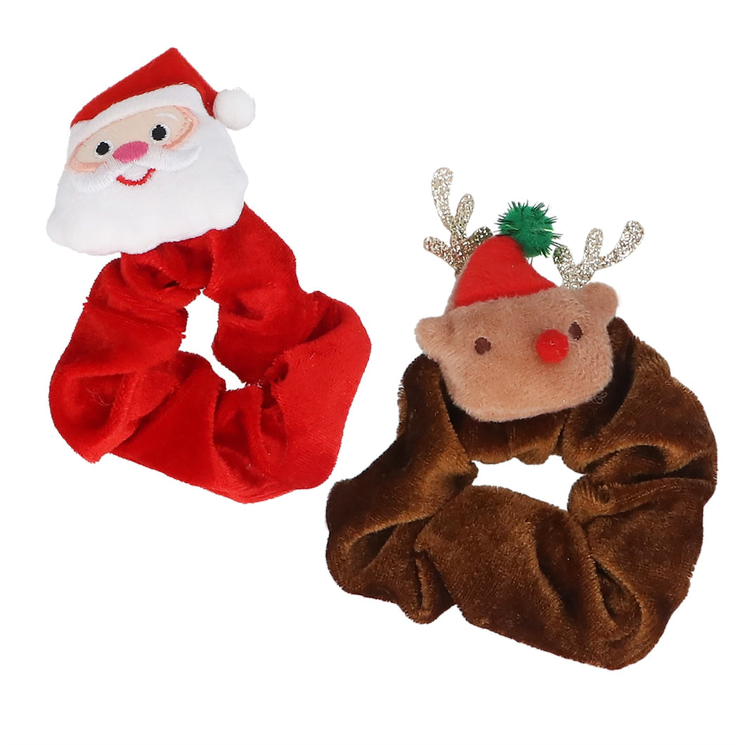 Santa/Reindeer Hair Scrunchie