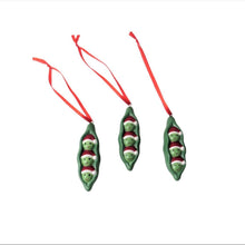 Load image into Gallery viewer, Fun Peas in Pod Tree Decoration
