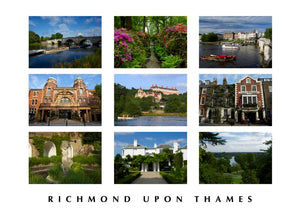 Richmond Montage Greeting Card