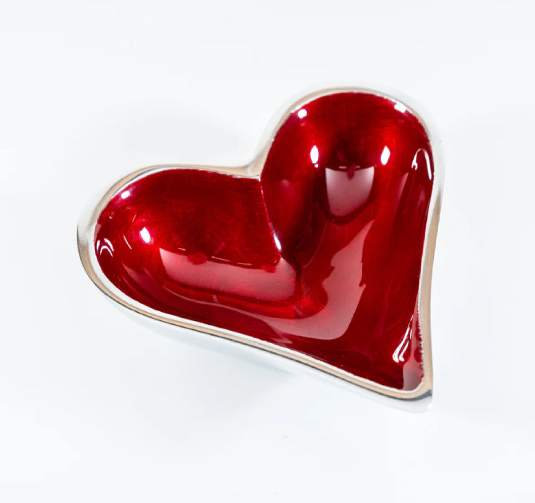 Red Heart Dish 10cm