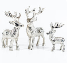 Load image into Gallery viewer, Silver Highland Stag Medium 14cm
