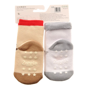 Reindeer & Penguin Sock Set - 18-24 months