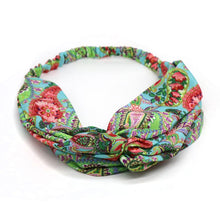 Load image into Gallery viewer, Turquoise Paisley Hairband
