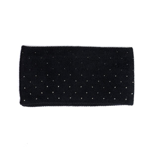 Black Studded Cosy Headband