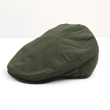 Load image into Gallery viewer, Khaki Shower Proof Flat Cap
