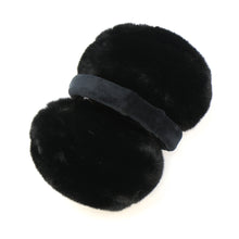 Load image into Gallery viewer, Black  Faux Fur Folding Ear Muffs
