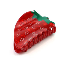 Load image into Gallery viewer, Strawberry Acrylic Claw Clip

