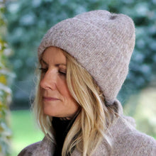 Load image into Gallery viewer, Ashleigh Oatmeal Knit Blend Beanie
