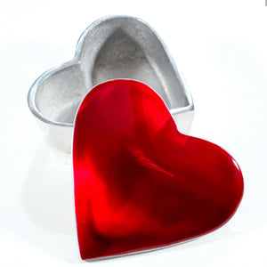 Red Heart Trinket Box 10cm