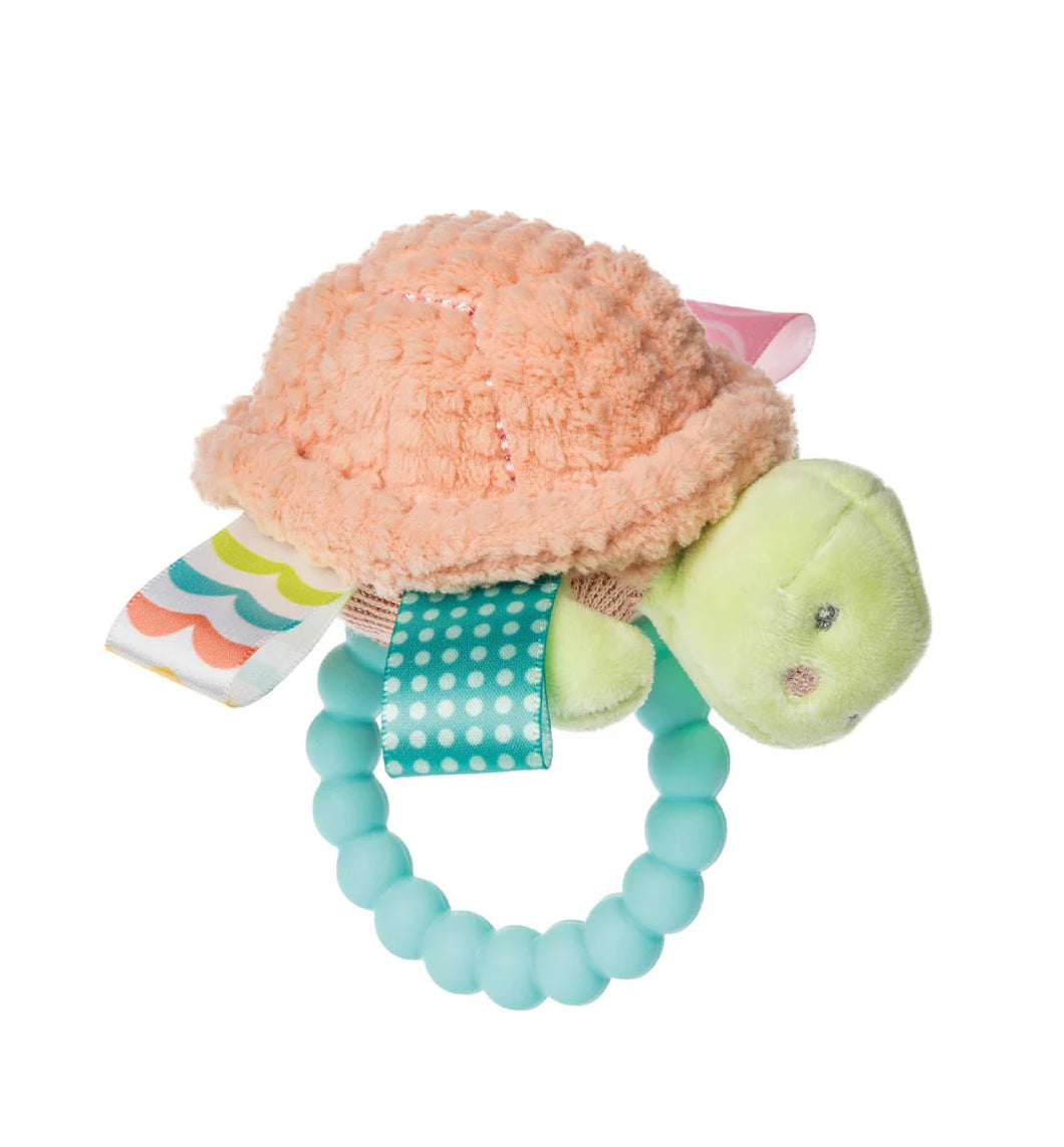 Tippy Turtle Taggies Baby Rattle