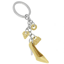 Load image into Gallery viewer, Gold High Heel Bag Charm
