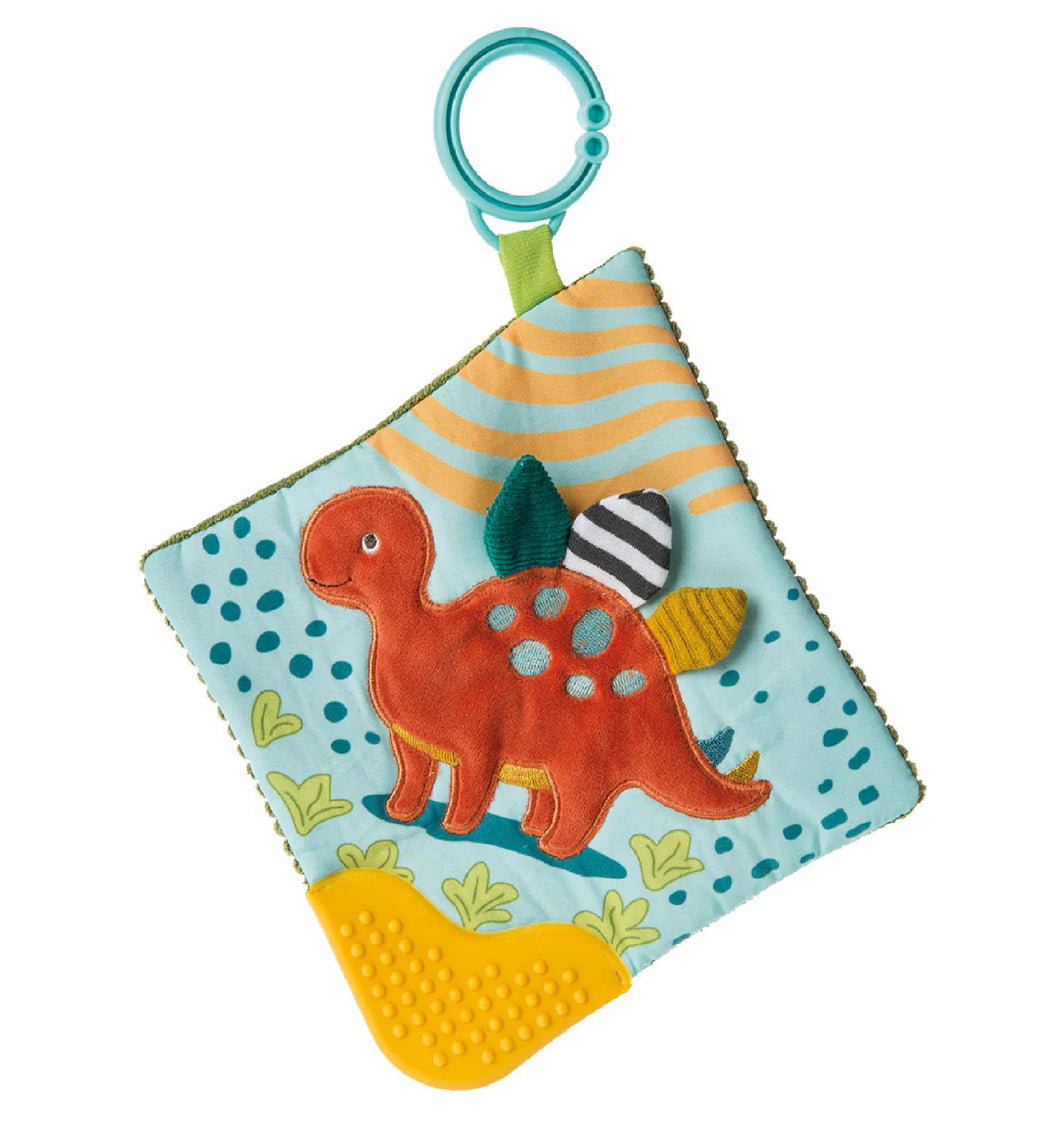 Dinosaur Crinkle Teether Baby Toy
