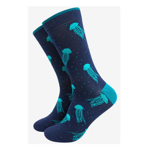 Men's Bamboo Socks Jellyfish