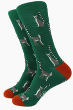 Load image into Gallery viewer, Men&#39;s Bamboo Socks Lemur
