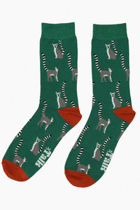 Men's Bamboo Socks Lemur