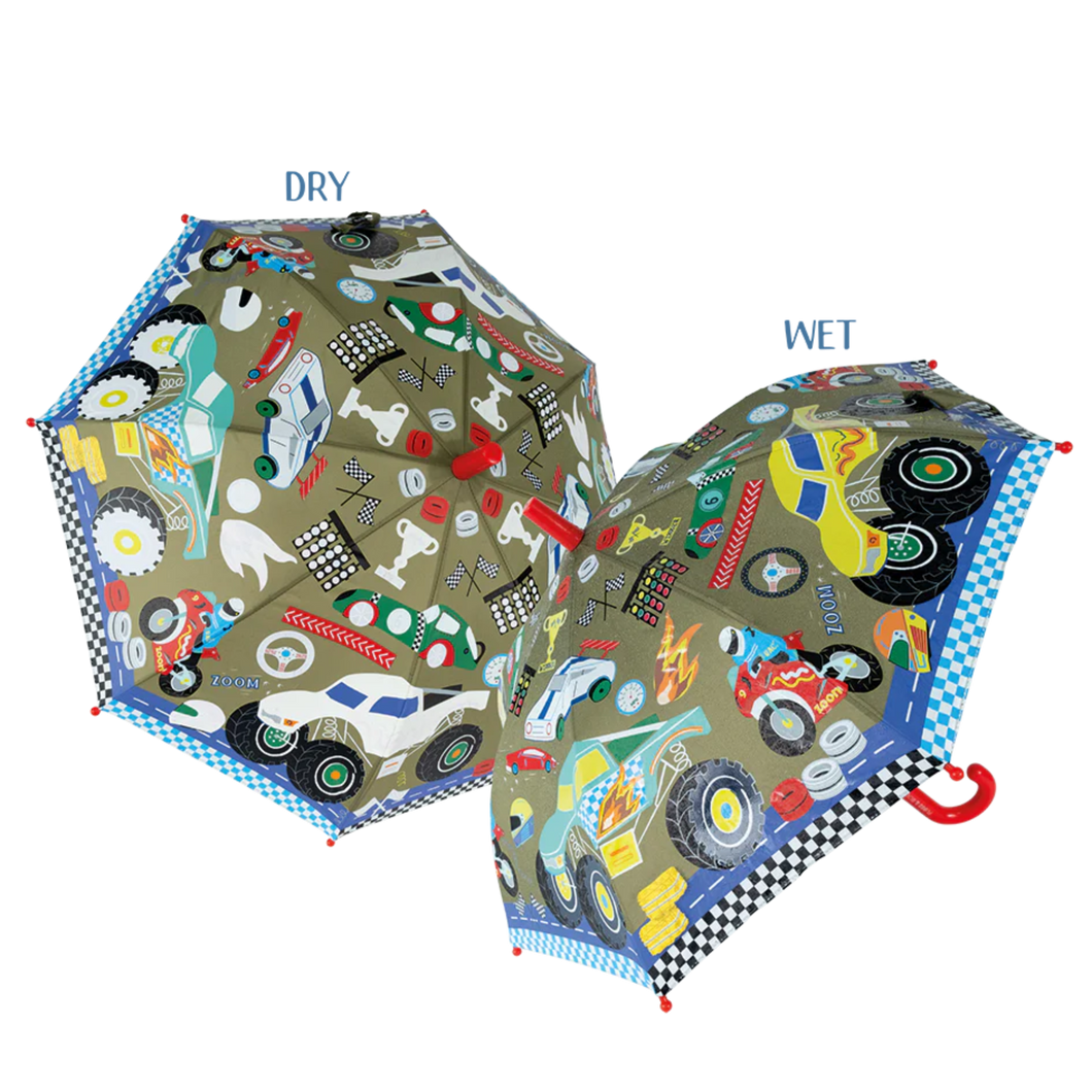 Colour Changing Umbrella 3D Cars