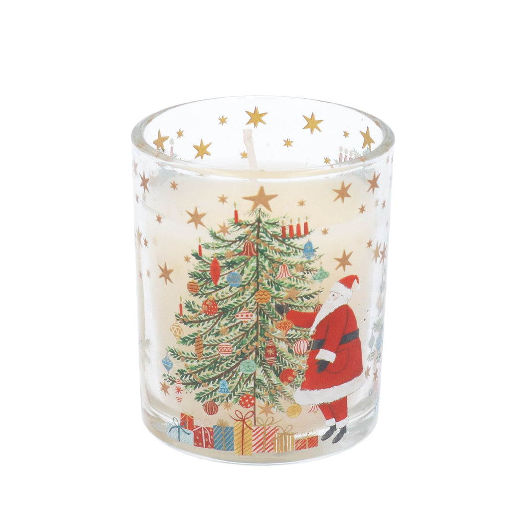 Nostalgia Santa/Tree Scented Boxed Candle Sml