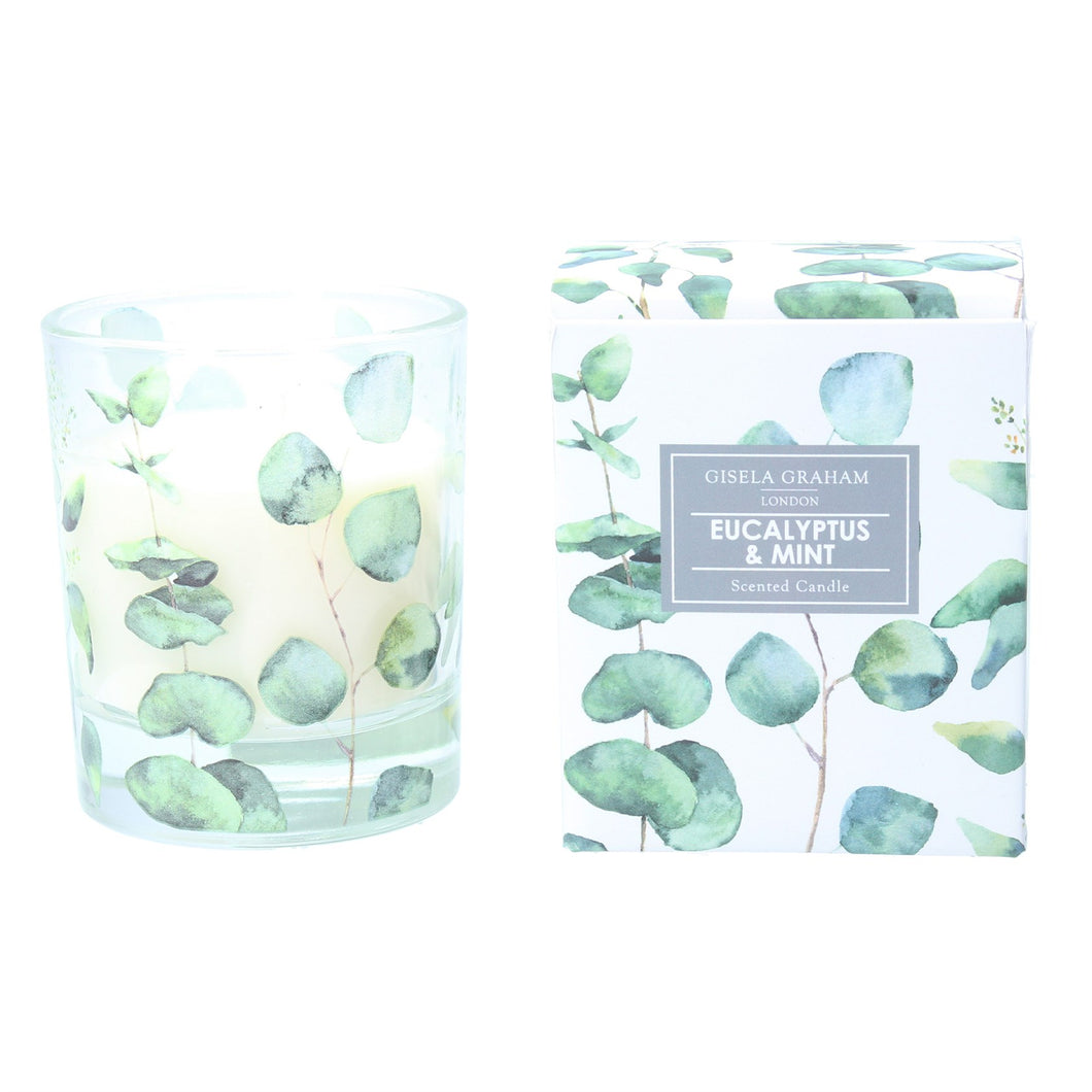 Eucalyptus Scented Candle Pot