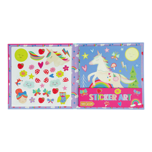 Sticker Art Rainbow Fairy