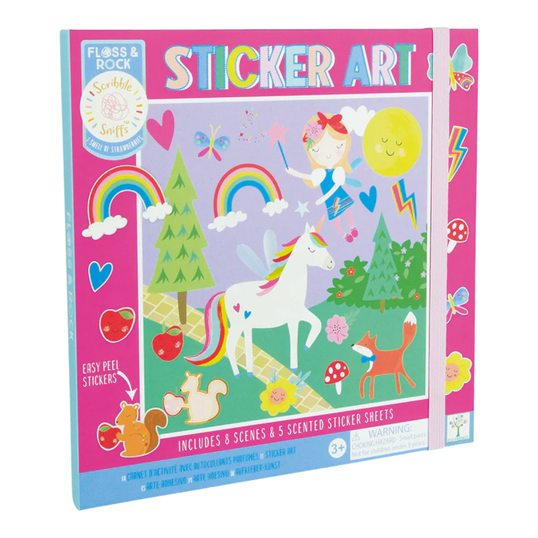 Sticker Art Rainbow Fairy