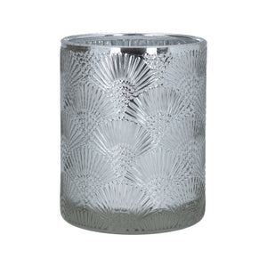 Silver Deco T-Light Holder