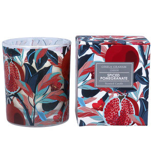 Pomegranate Scented Candle Pot