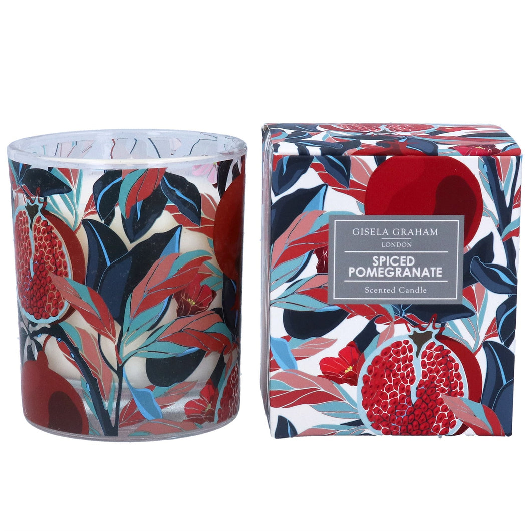 Pomegranate Scented Candle Pot