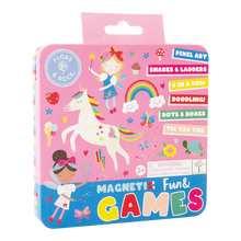 Load image into Gallery viewer, Magnetic Fun &amp; Games Tin - Rainbow Fairy
