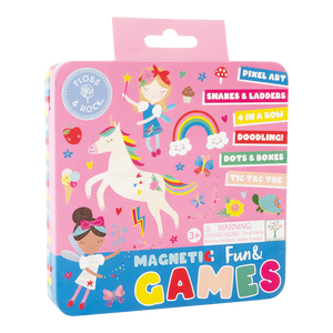 Magnetic Fun & Games Tin - Rainbow Fairy