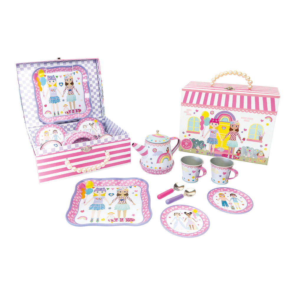 9 Piece Musical Tea Set - Best Friends