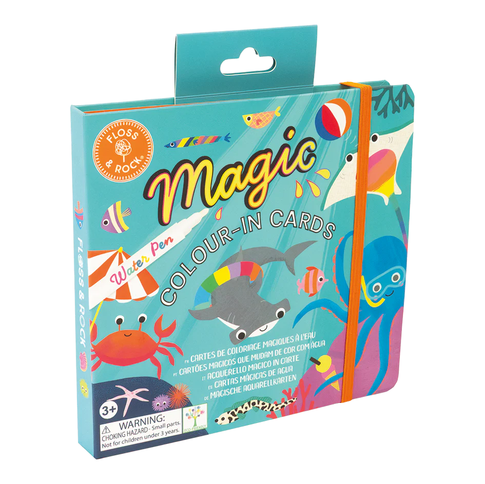 Magic Colour Changing Water Cards - Ocean