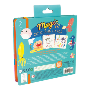 Magic Colour Changing Water Cards - Ocean