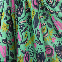 Load image into Gallery viewer, Green Mix Abstract Meadow Print Scarf
