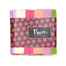 Load image into Gallery viewer, Green/Pink Mix Rainbow Multi stripe Scarf
