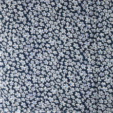 Load image into Gallery viewer, Navy White Ditsy Scarf

