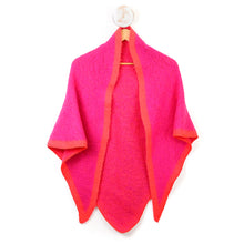 Load image into Gallery viewer, Triangle Bright Pink Scarf
