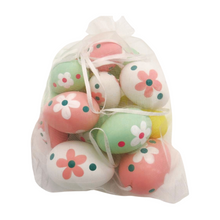 Load image into Gallery viewer, Set of 16 Flower Eggs 4/5/6cm

