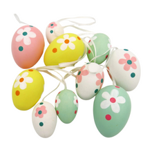 Load image into Gallery viewer, Set of 16 Flower Eggs 4/5/6cm
