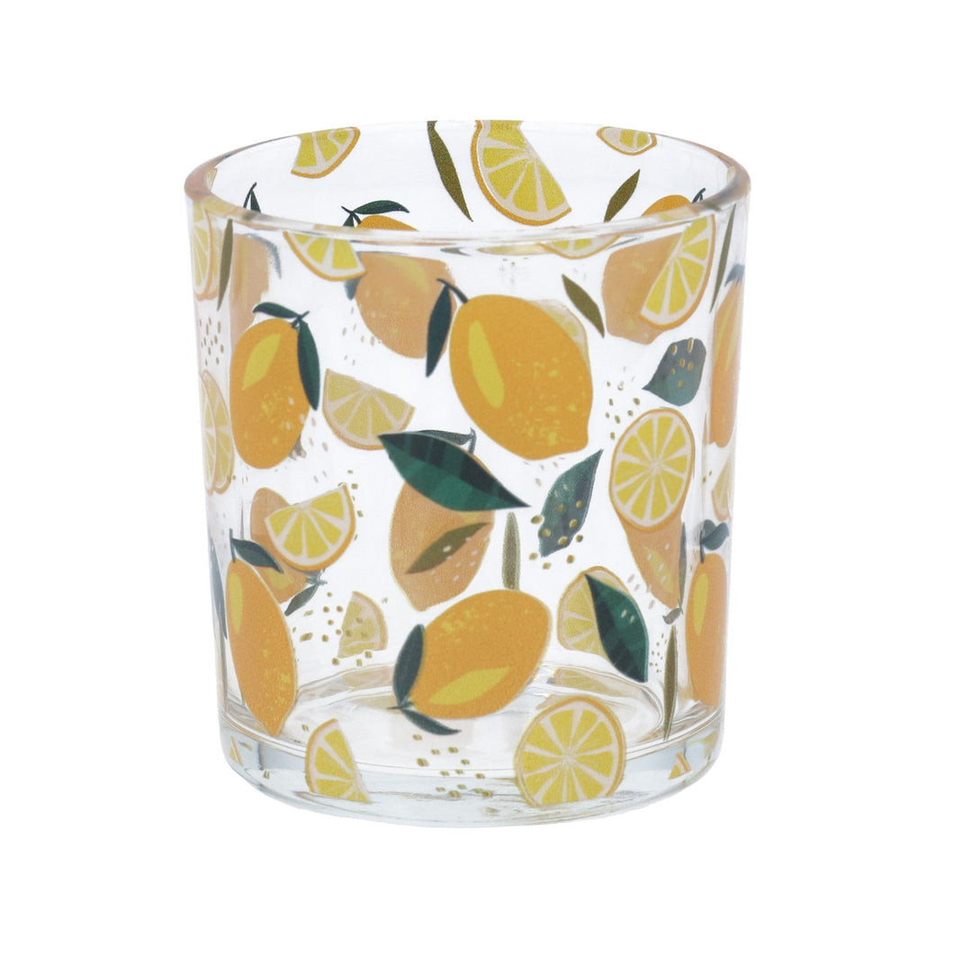 Lemons Mini Glass T Light